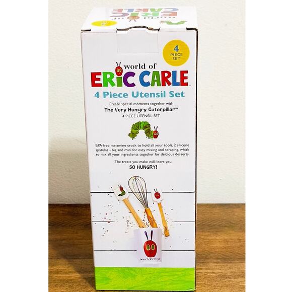 NWT: The Very Hungry Caterpillar Kitchen Utensil & Book Bundle - Picture 4 of 8